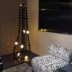Cosmic Beads Chandelier
