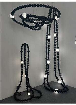 Cosmic Beads Chandelier