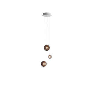 Cosmic Sphere Cascade Chandelier