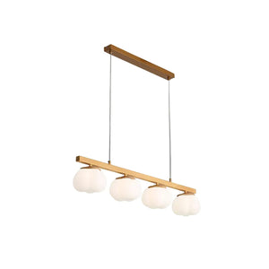 Cotton Balls Chandelier