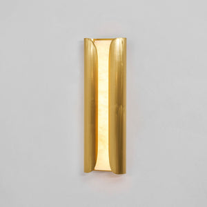 Cradled Alabaster Sconce