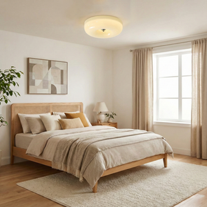 Cream Pudding Ceiling Lamp