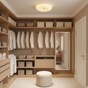 Cream Pudding Ceiling Lamp