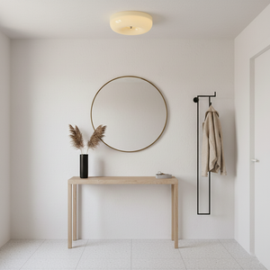 Cream Pudding Ceiling Lamp