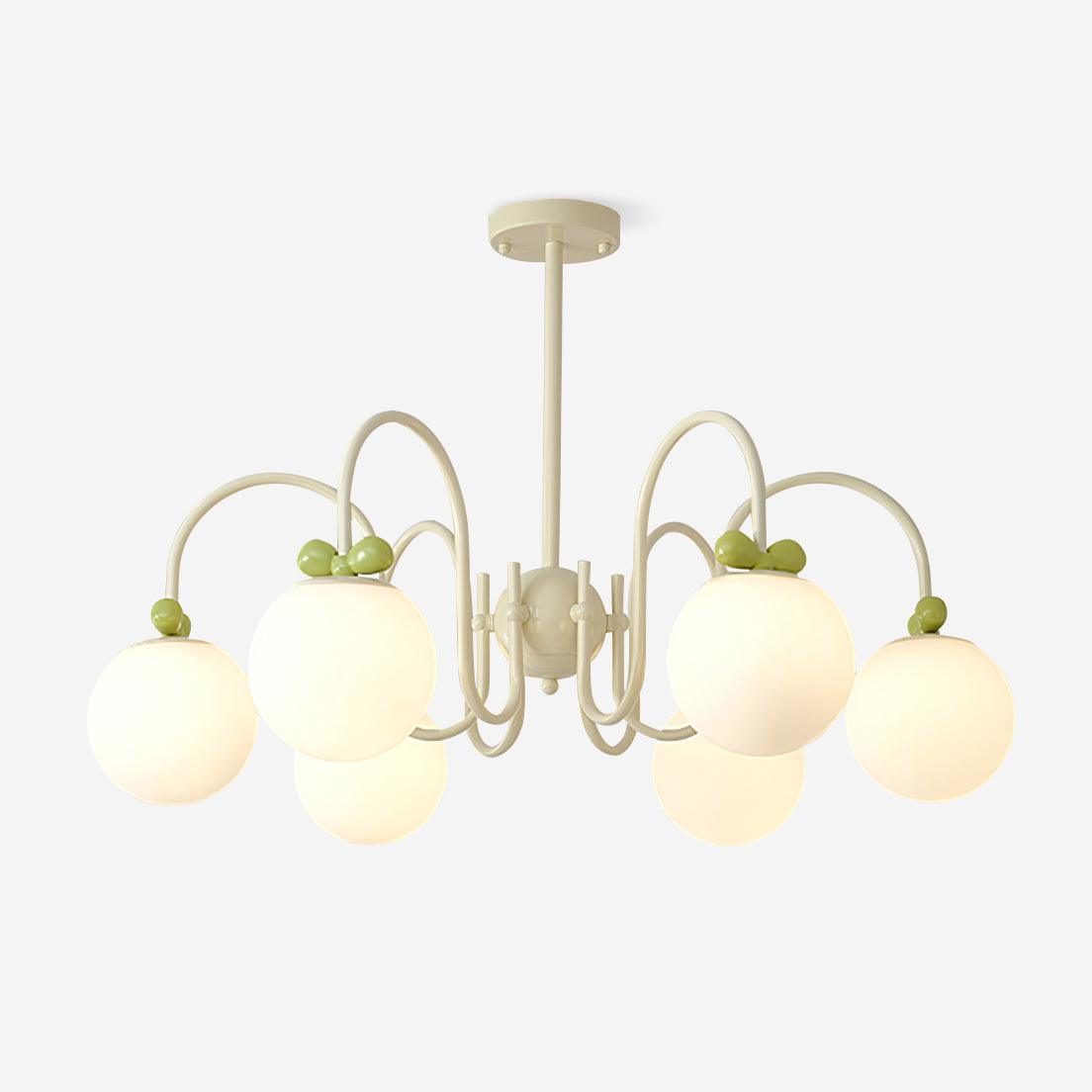 Cream Cherry Chandelier - Docos