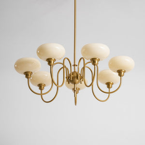 Creamy Persimmon Chandelier