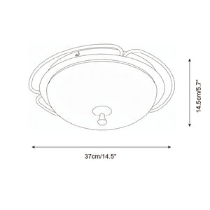 Crescent Orbit Ceiling Lamp