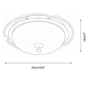 Crescent Orbit Ceiling Lamp