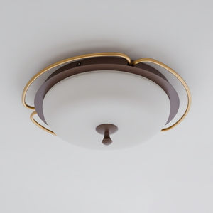 Crescent Orbit Ceiling Lamp