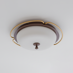 Crescent Orbit Ceiling Lamp