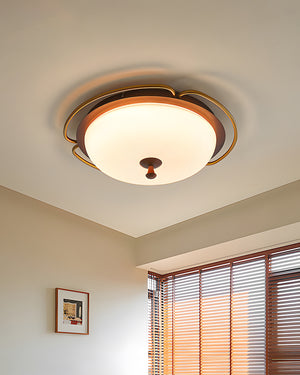 Crescent Orbit Ceiling Lamp