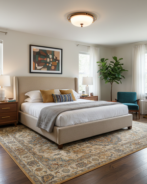 Crescent Orbit Ceiling Lamp