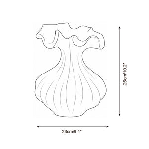Cressa Sculpted Vase