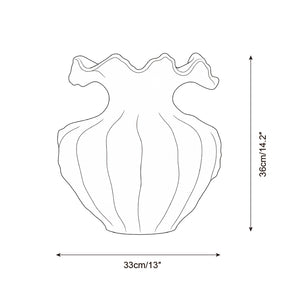 Cressa Sculpted Vase