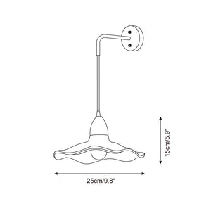 Crested Wave Wall Lamp
