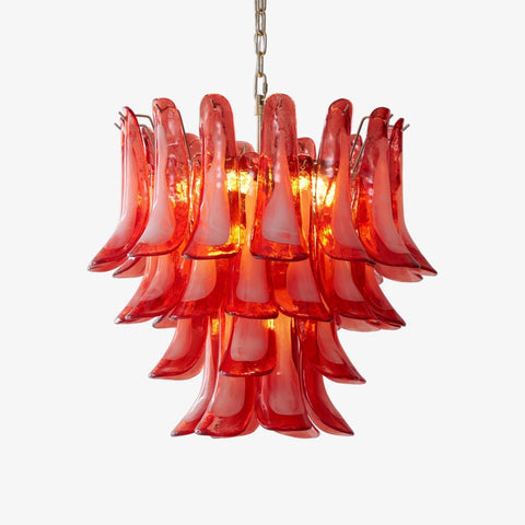 Lustre Vakkerlight Crimson Glass Petals