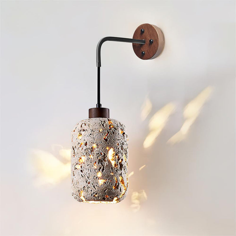 Pierced Cylinder Wall Lamp – detail 2