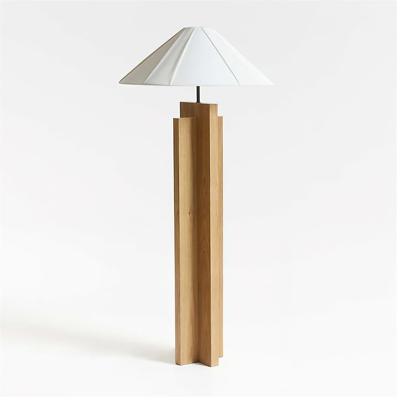 Crossbase Wooden Floor Lamp – detail 2