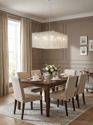Crystal Frame Chandelier
