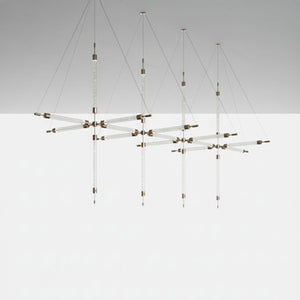 Crystal Grid Customize Chandelier