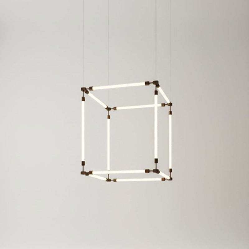 Crystal Grid Customize Chandelier – detail 30