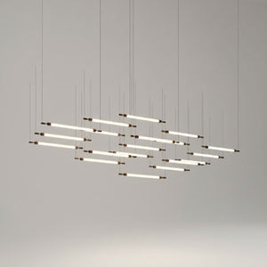 Crystal Grid Customize Chandelier