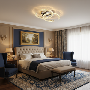 Crystal Ceiling Light