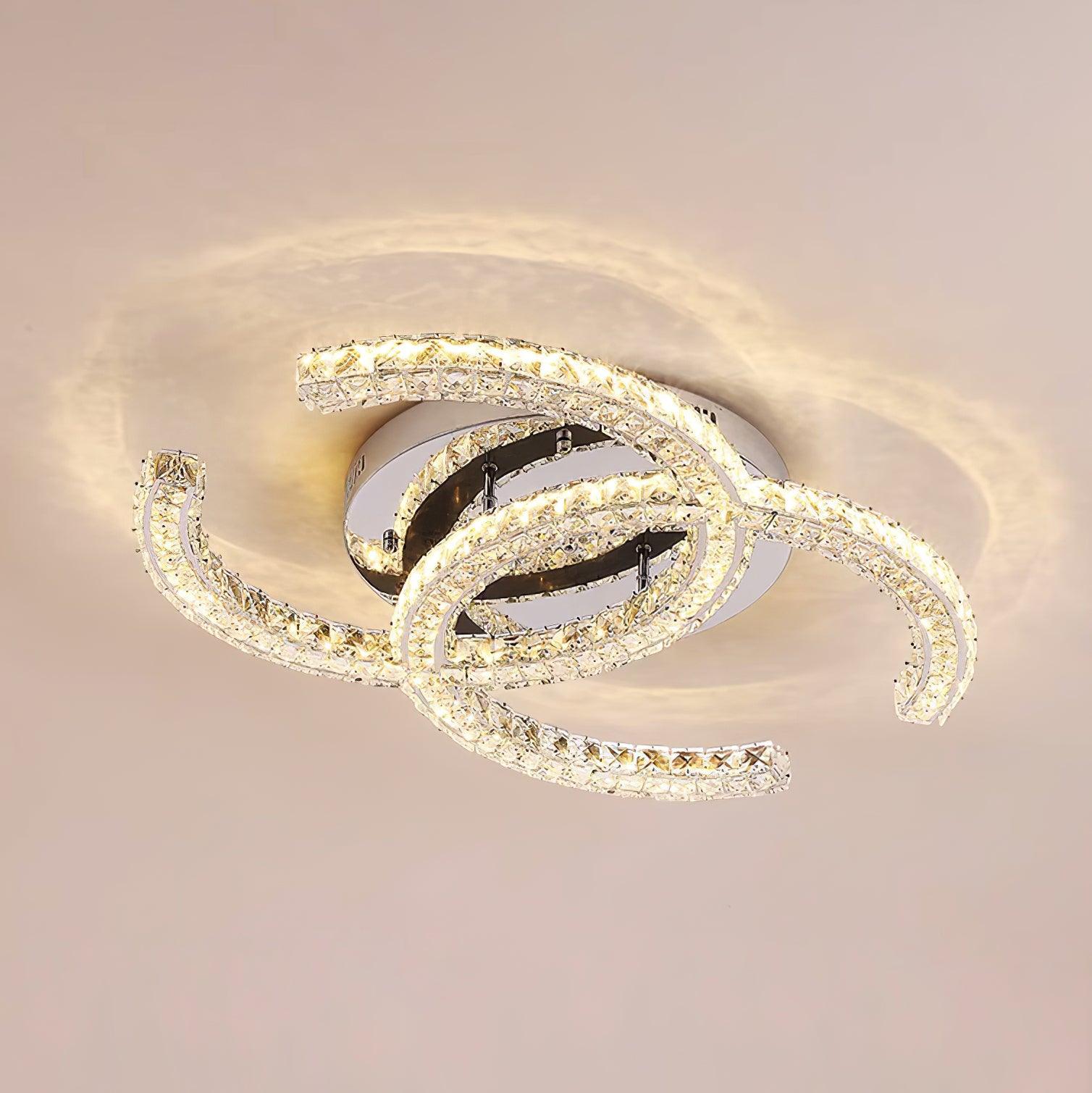 Crystal Ceiling Light – detail 10