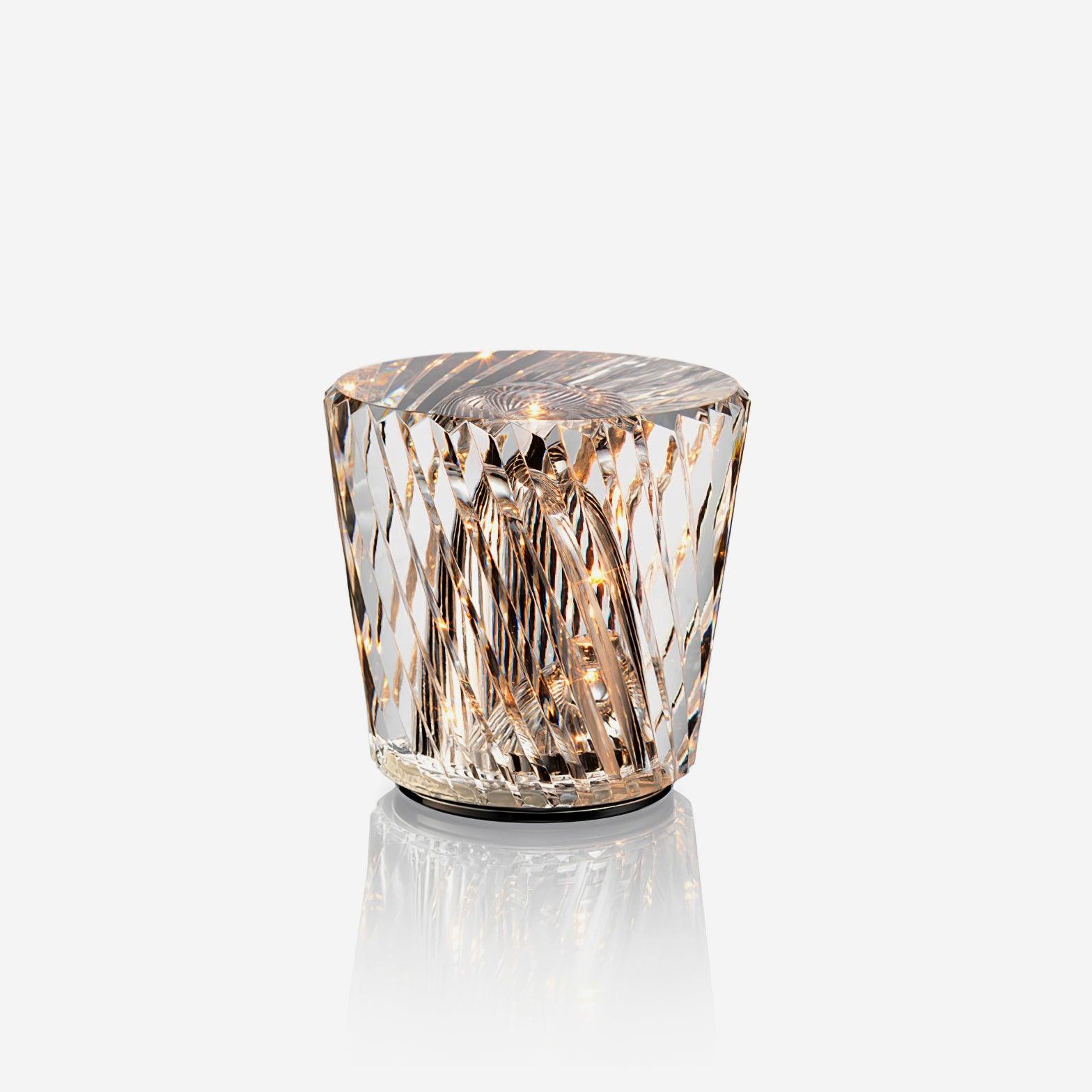 Lámpara de mesa Crystal Diamond (batería incorporada) 3.2″- 3.5″ 