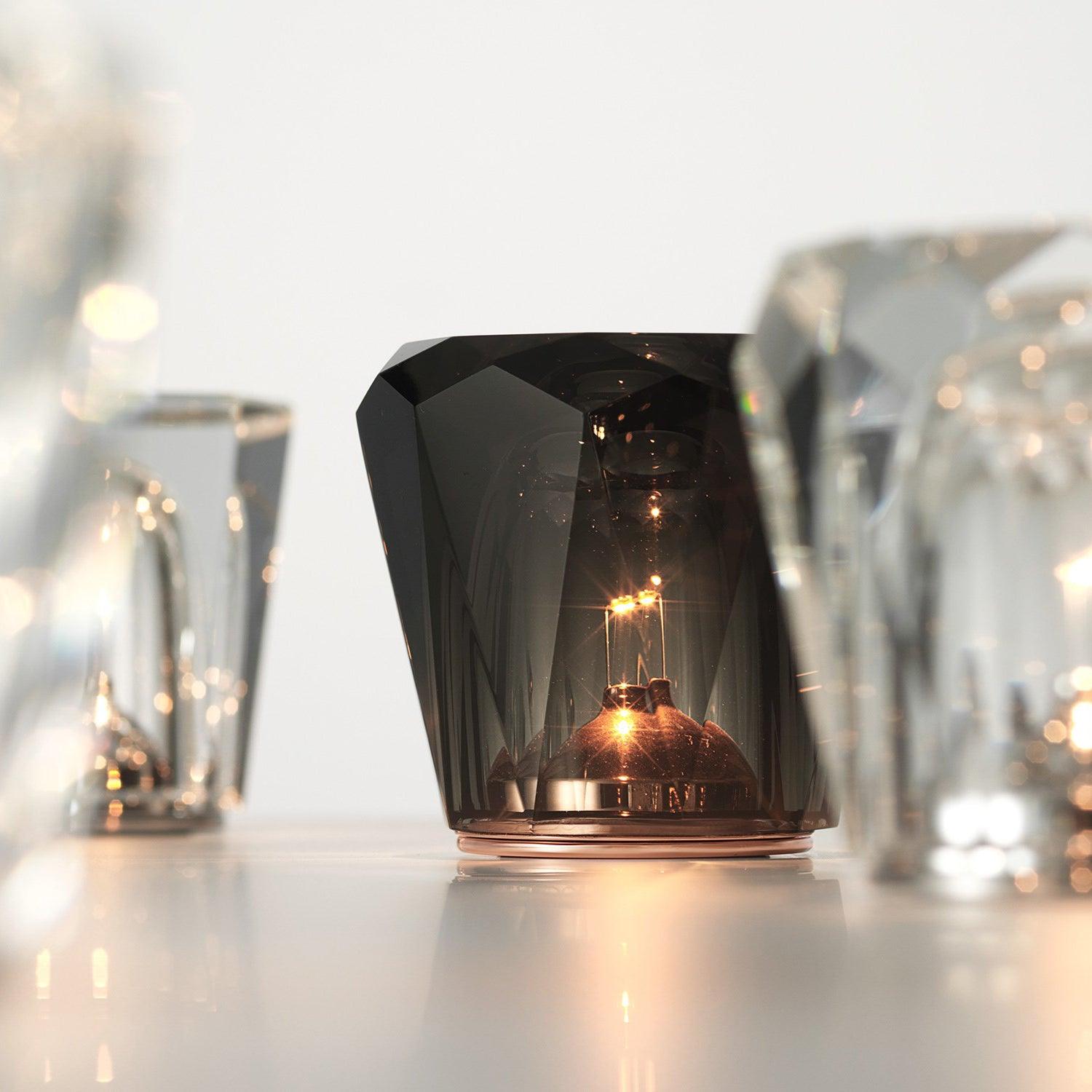Crystal Diamond Table Lamp  (built-in battery) 3.2″- 3.5″