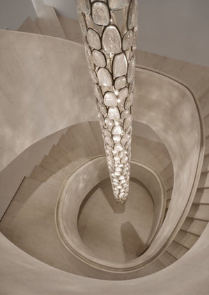 Crystal Mosaic Chandelier