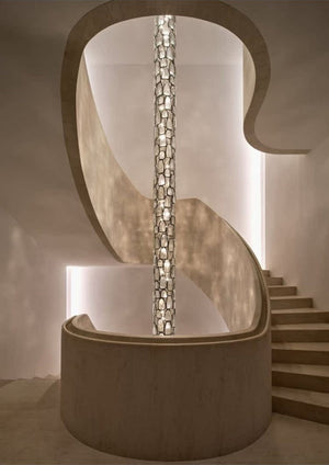 Crystal Mosaic Chandelier