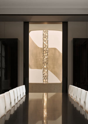 Crystal Mosaic Chandelier
