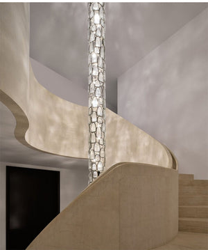 Crystal Mosaic Chandelier