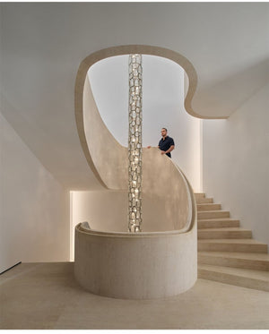 Crystal Mosaic Chandelier