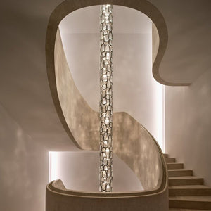 Crystal Mosaic Chandelier