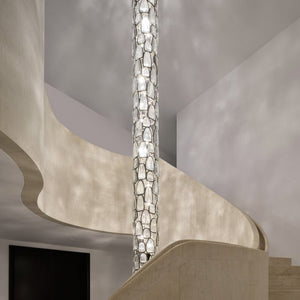 Crystal Mosaic Chandelier