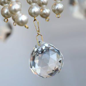 Crystal Pearl Chandelier
