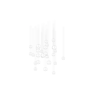 Crystal Pixels Customize Chandelier