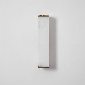 Cuboid Alabaster Wall Light