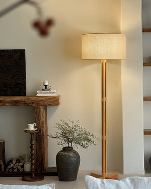 Culver Wood Floor Lamp