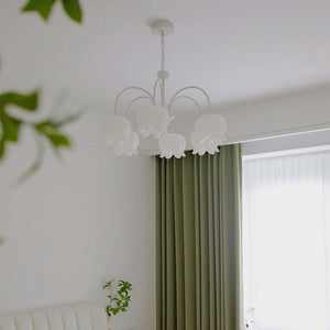 Curved Arm Bell Chandelier
