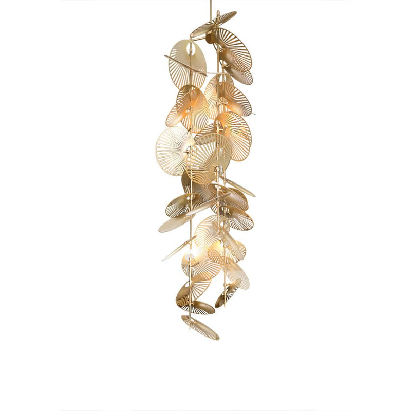 Cattail Leaf Chandelier – detail 18