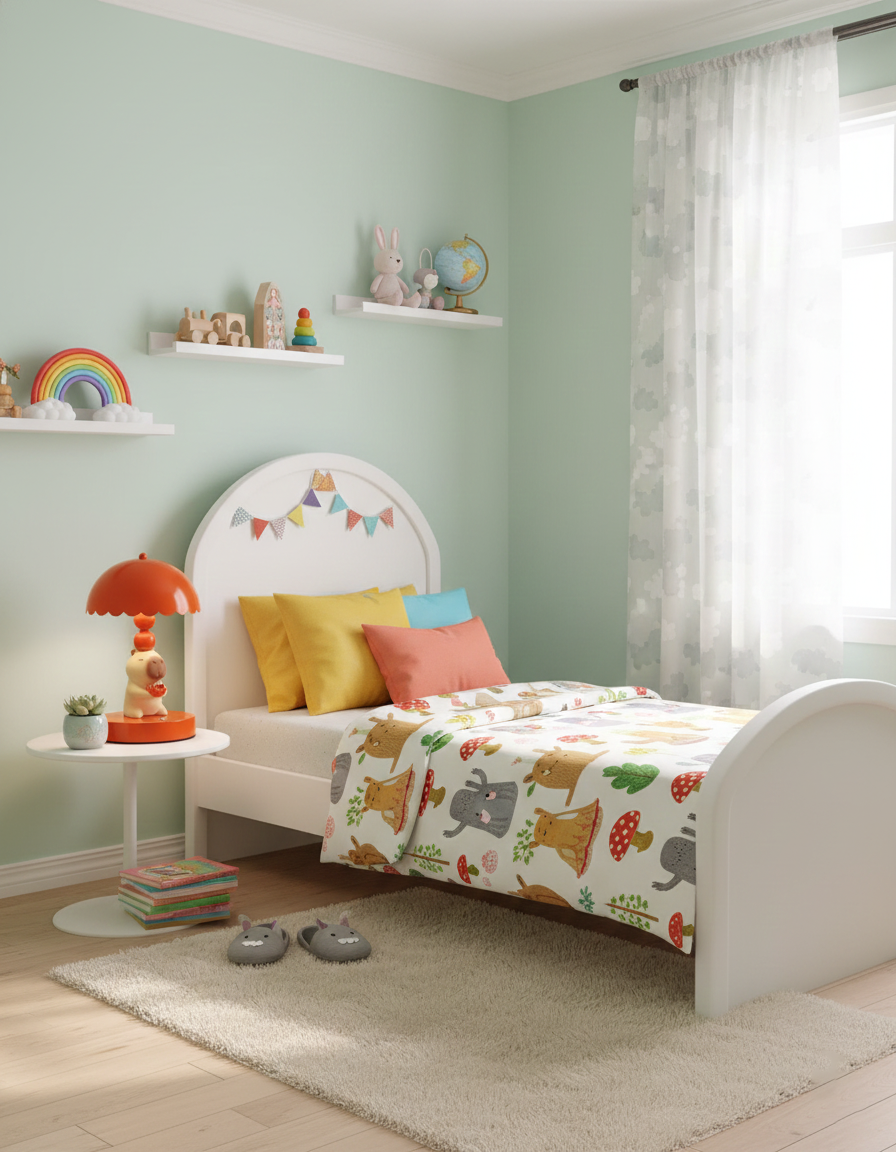 Cute Capibara Table Lamp