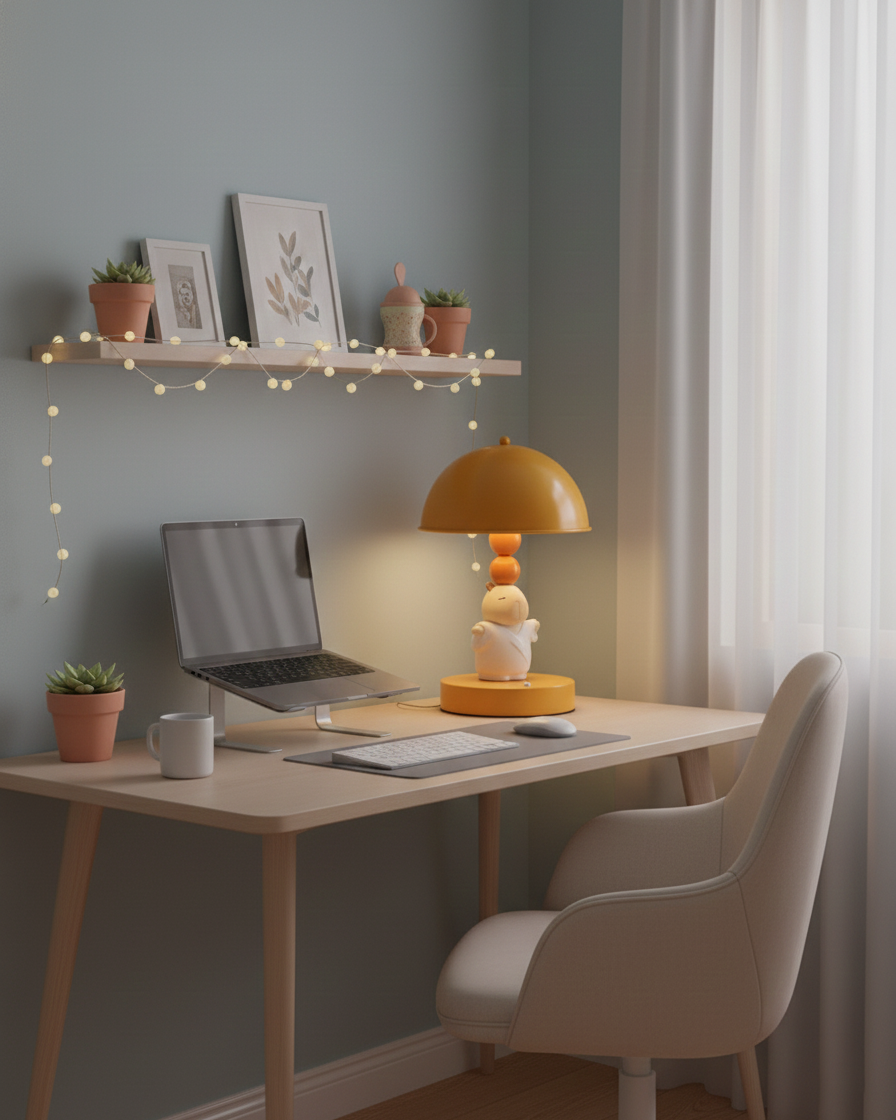 Cute Capibara Table Lamp