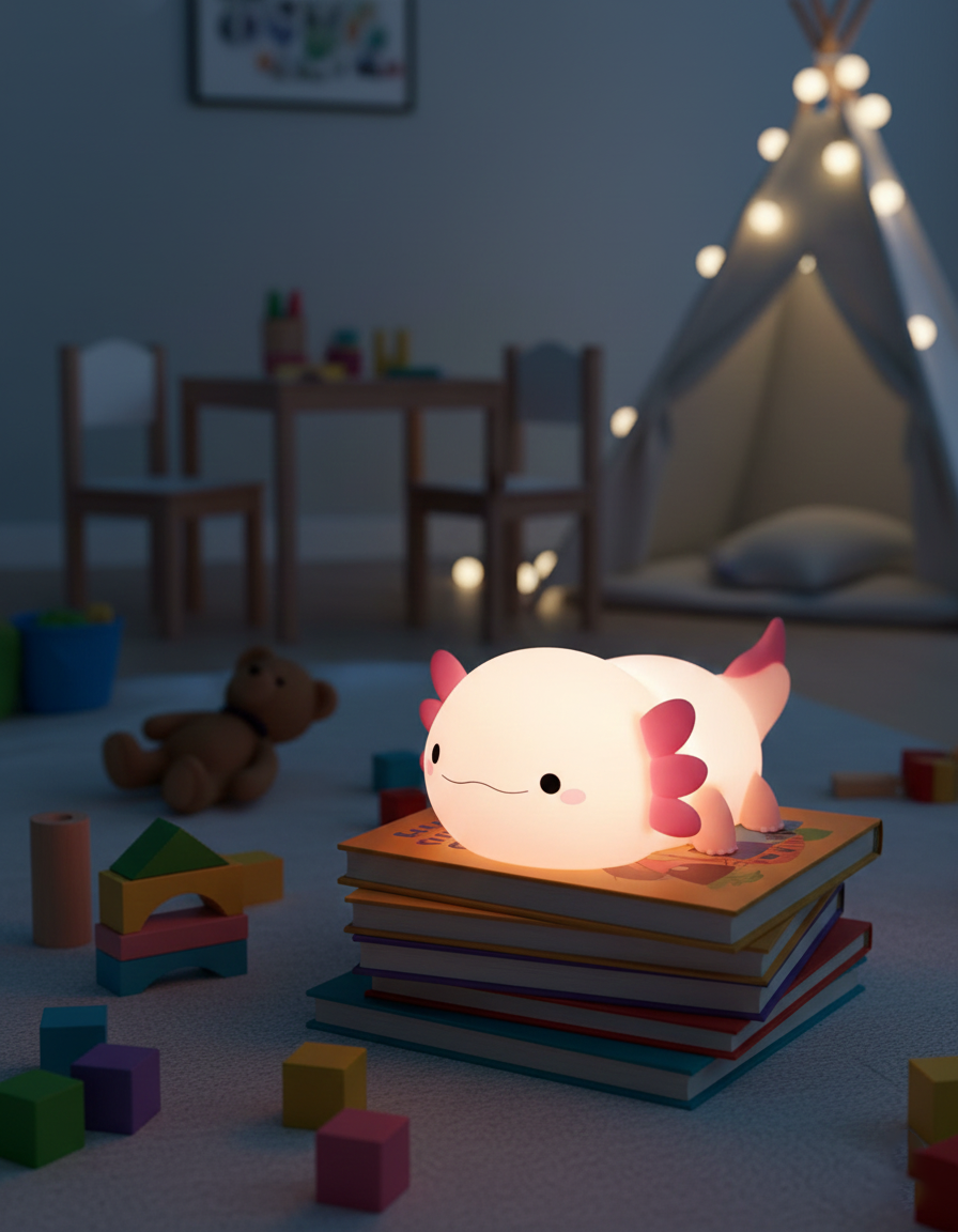 Cute Newt Small Night Light