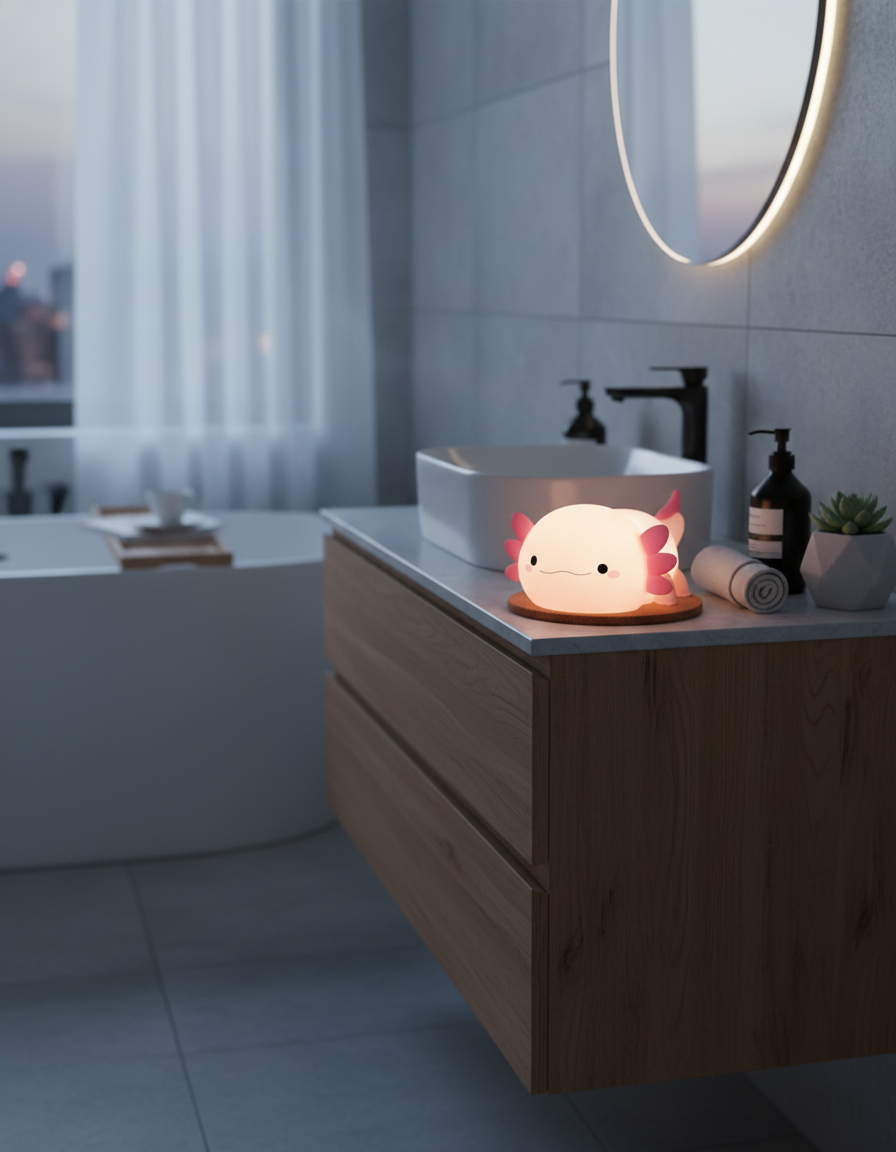 Cute Newt Small Night Light