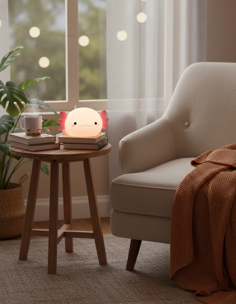 Cute Newt Small Night Light