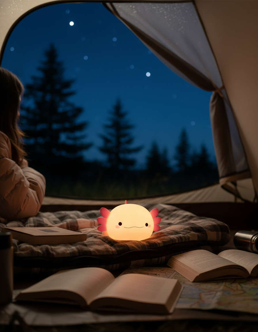 Cute Newt Small Night Light