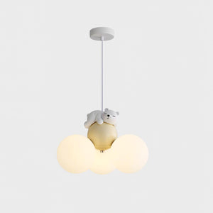 Cute Animal Pendant Lamp 16.5″- 12.5″